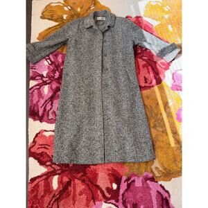 Vintage Bert Newman Floor Length Wool Coat